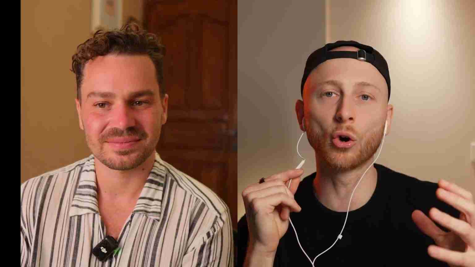 Jakob Schulze recorded video testimonial